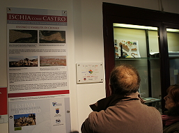 Il bersaglio HERITY affisso al museo